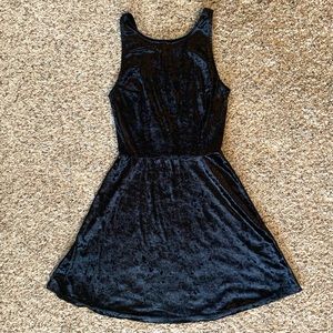 H&M Velvet Stretchy Mini Dress